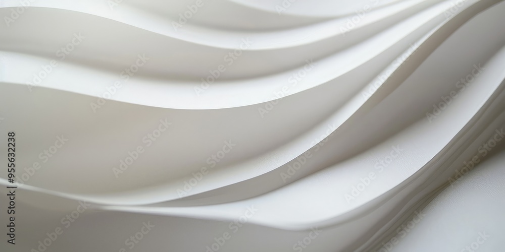 Fototapeta premium White paper sheet texture