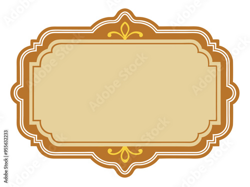 Golden Frame Design  ,golden picture frame EPS vector