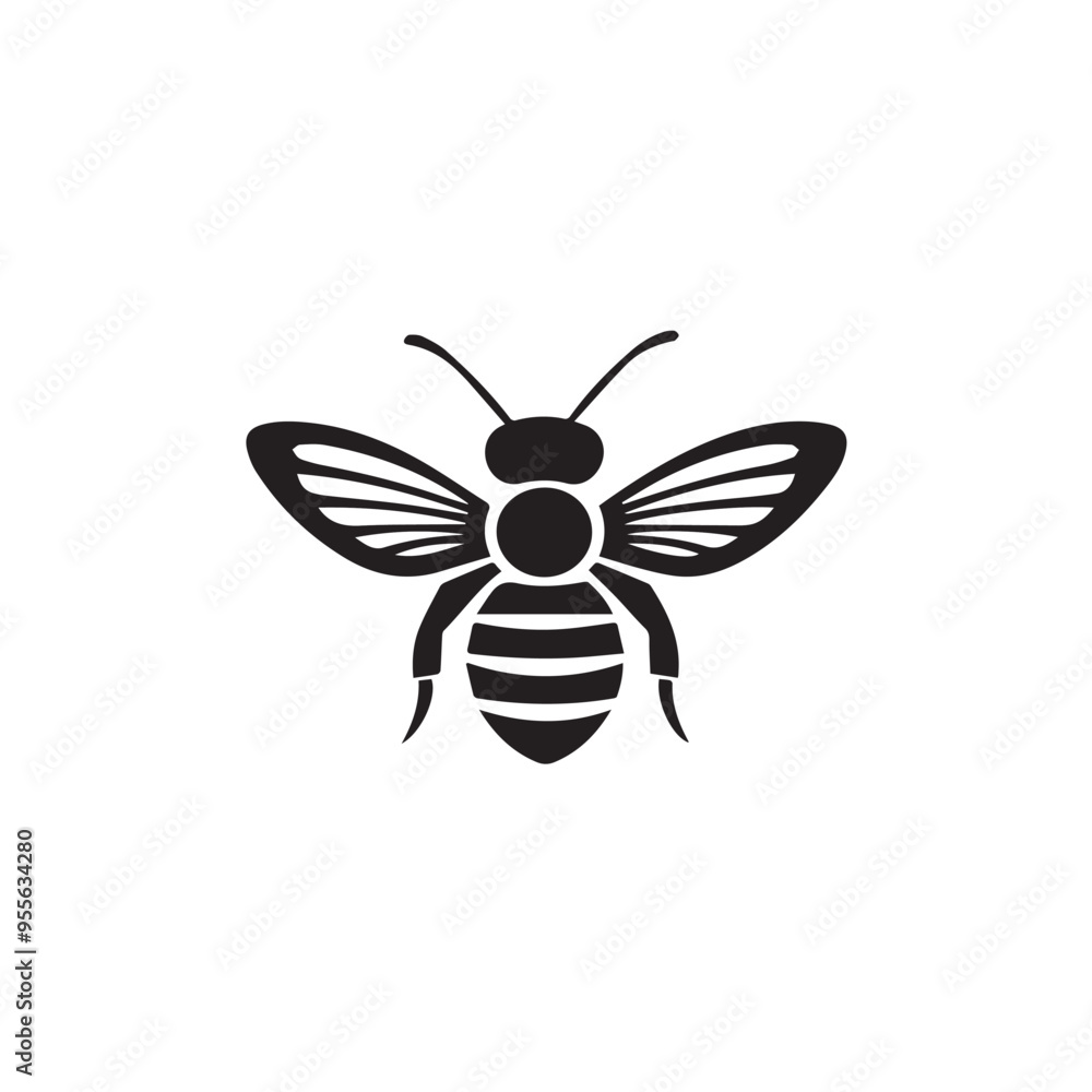 Bee in cartoon, doodle style . Image for t-shirt, web, mobile apps and ui. Isolated 2d vector illustration in logo, icon, sketch style, Eps 10, black and white. AI Generative Bee in cartoon, doodle style . Image for t-shirt, web, mobile apps and ui. Isolated 2d vector illustration in logo, icon, sketch style, Eps 10, black and white. AI Generative