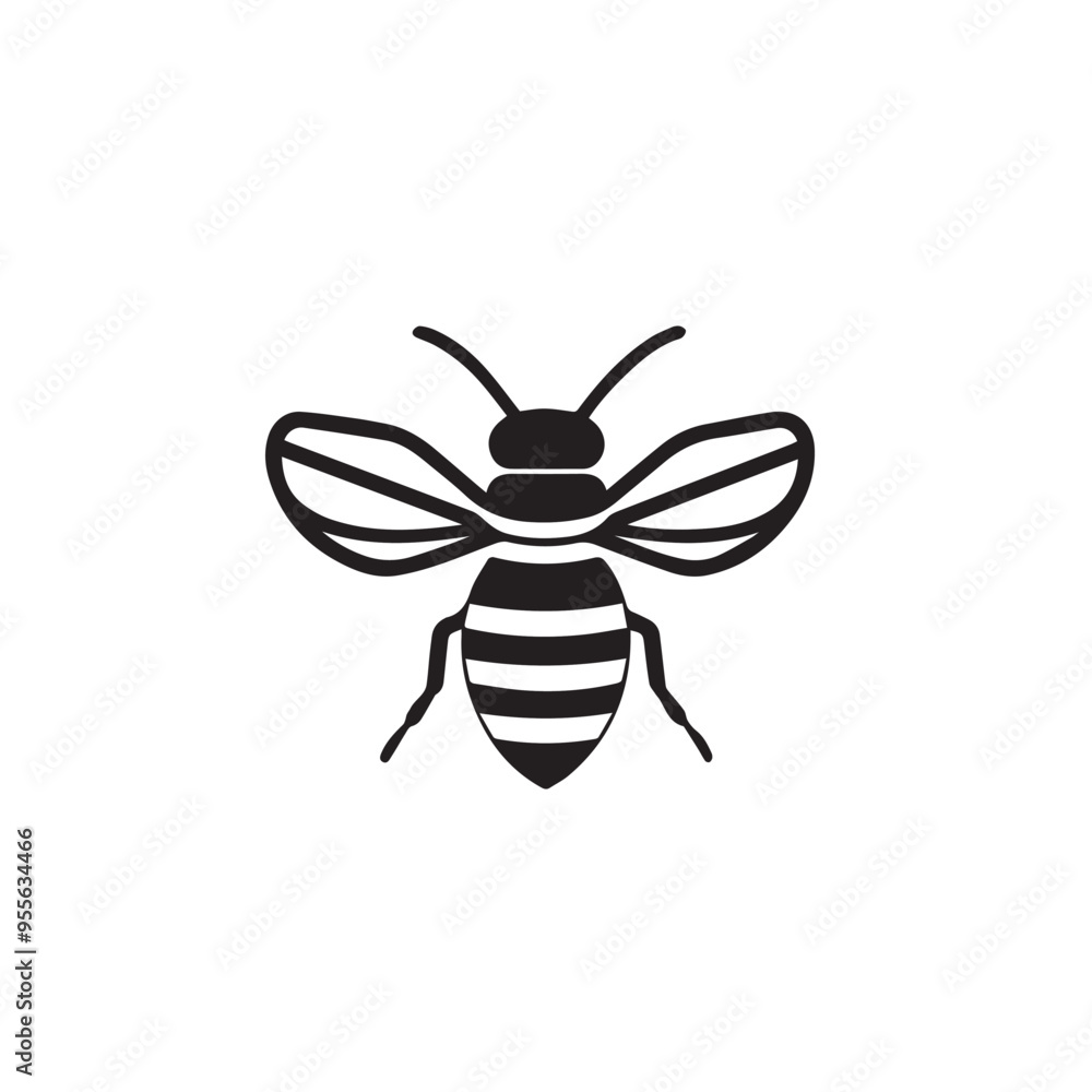 Bee in cartoon, doodle style . Image for t-shirt, web, mobile apps and ui. Isolated 2d vector illustration in logo, icon, sketch style, Eps 10, black and white. AI Generative Bee in cartoon, doodle style . Image for t-shirt, web, mobile apps and ui. Isolated 2d vector illustration in logo, icon, sketch style, Eps 10, black and white. AI Generative
