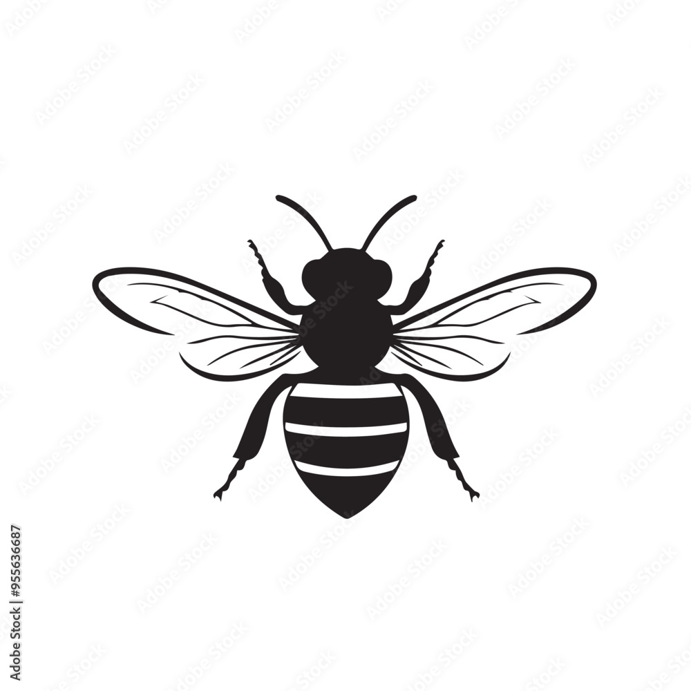 Bee in cartoon, doodle style . Image for t-shirt, web, mobile apps and ui. Isolated 2d vector illustration in logo, icon, sketch style, Eps 10, black and white. AI Generative Bee in cartoon, doodle style . Image for t-shirt, web, mobile apps and ui. Isolated 2d vector illustration in logo, icon, sketch style, Eps 10, black and white. AI Generative