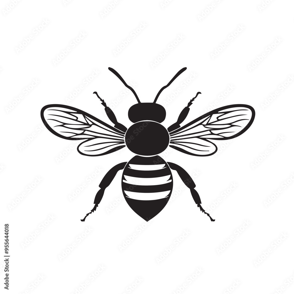 Bee in cartoon, doodle style . Image for t-shirt, web, mobile apps and ui. Isolated 2d vector illustration in logo, icon, sketch style, Eps 10, black and white. AI Generative Bee in cartoon, doodle style . Image for t-shirt, web, mobile apps and ui. Isolated 2d vector illustration in logo, icon, sketch style, Eps 10, black and white. AI Generative