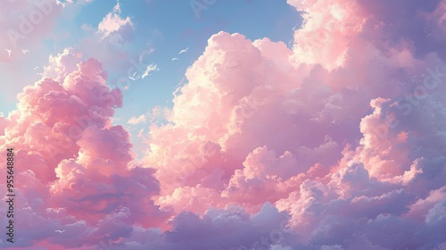 Pastel Clouds Aesthetic