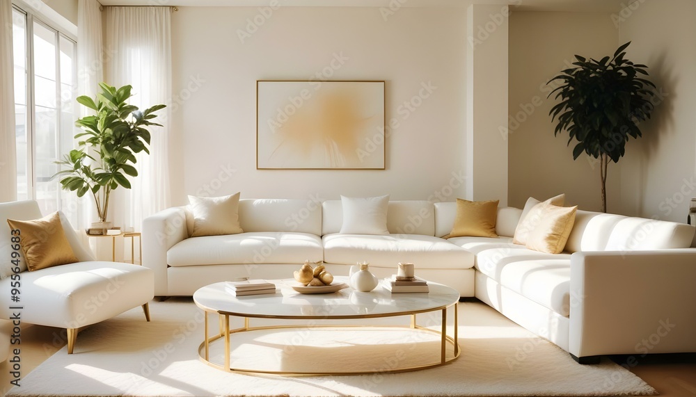 Photo interior modern design room 3d illustration Photo interior modern design room 3d illustration