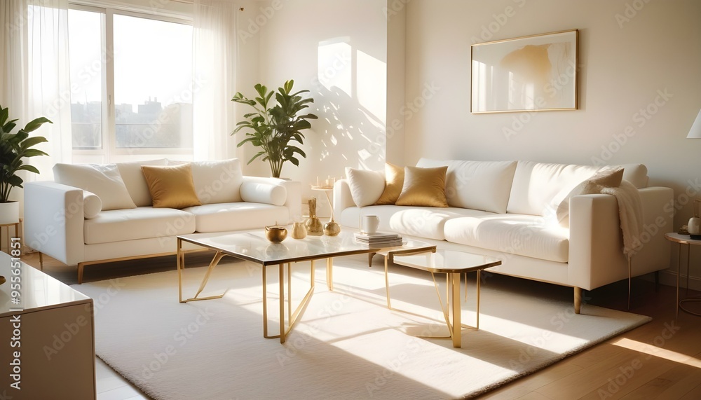 Photo interior modern design room 3d illustration Photo interior modern design room 3d illustration