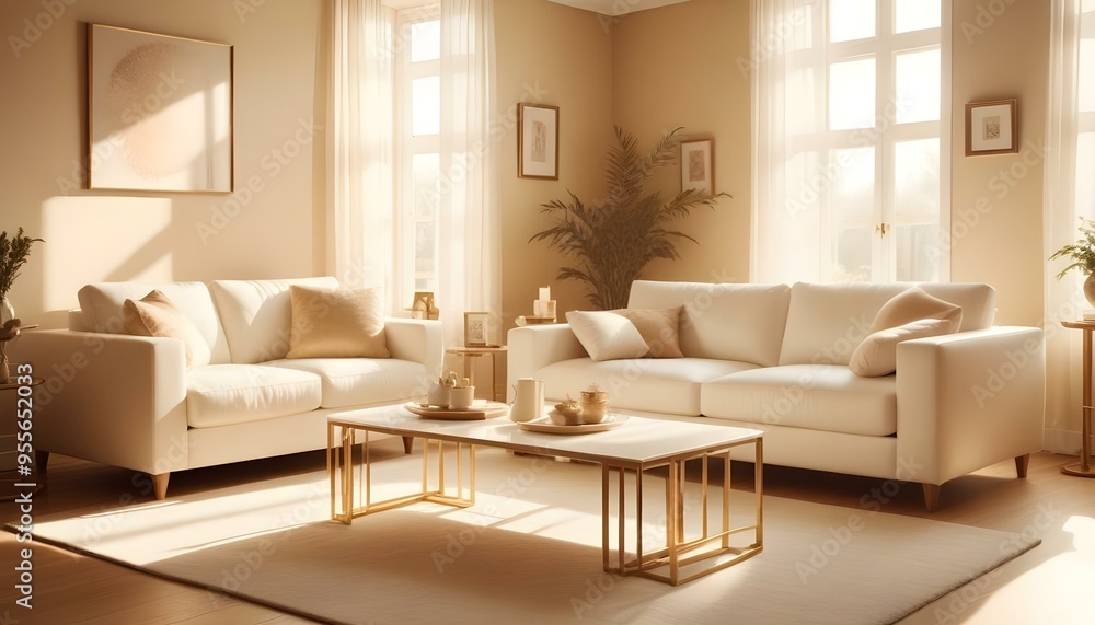 Photo interior modern design room 3d illustration Photo interior modern design room 3d illustration