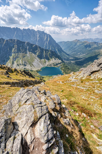 Fototapeta Naklejka Na Ścianę i Meble -  Czarny Staw Polski- Dolina Pięciu Stawów Polskich- Tatry