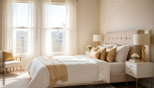 Photo interior modern design room 3d illustration