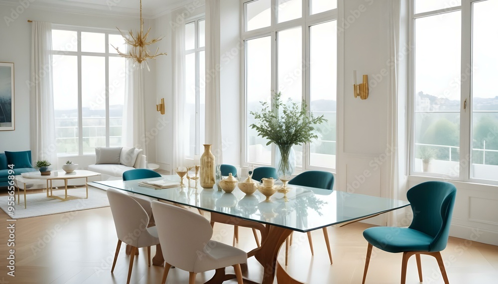 Photo interior modern design room 3d illustration Photo interior modern design room 3d illustration