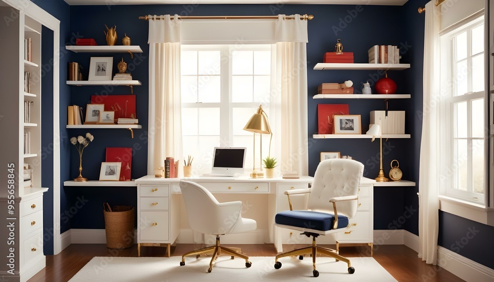 Photo interior modern design room 3d illustration Photo interior modern design room 3d illustration