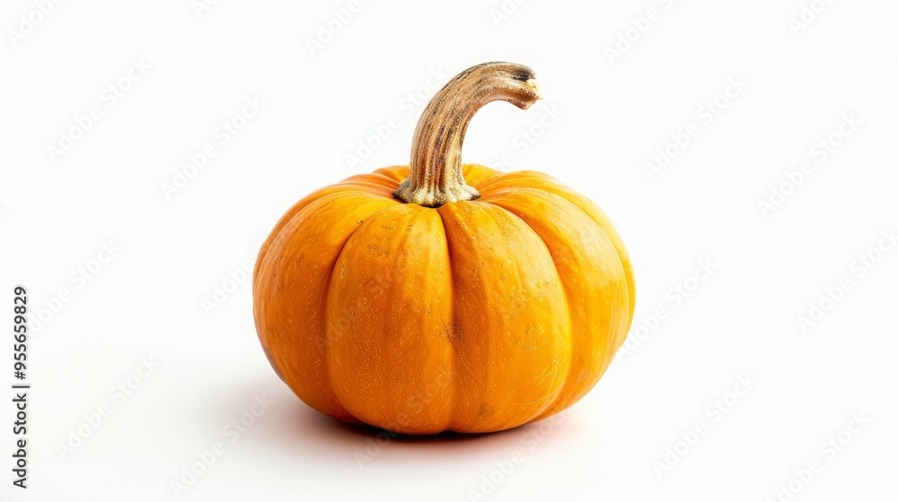 Obraz premium pumpkin on white background.