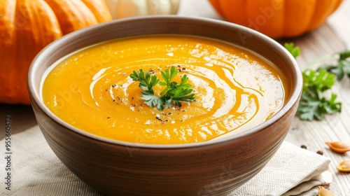 pumpkin soup.