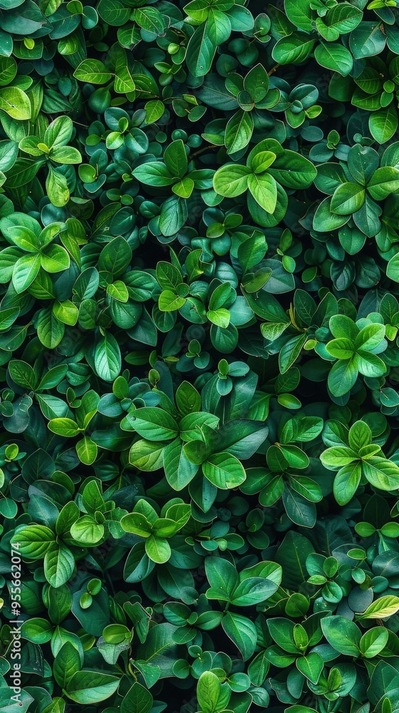 Dense wall of tiny green leaves, arranged to create a seamless pattern, vibrant colors and intricate textures, perfect for tranquil designs. Dense wall of tiny green leaves, arranged to create a seamless pattern, vibrant colors and intricate textures, perfect for tranquil designs.