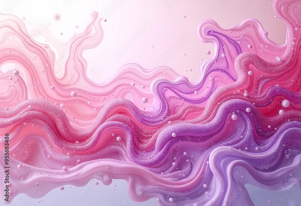 Stunning Pink and Purple Abstract Fluid Art with Swirling Patterns and Glitter Perfect for Modern Decor and Creative Projects Stunning Pink and Purple Abstract Fluid Art with Swirling Patterns and Glitter Perfect for Modern Decor and Creative Projects