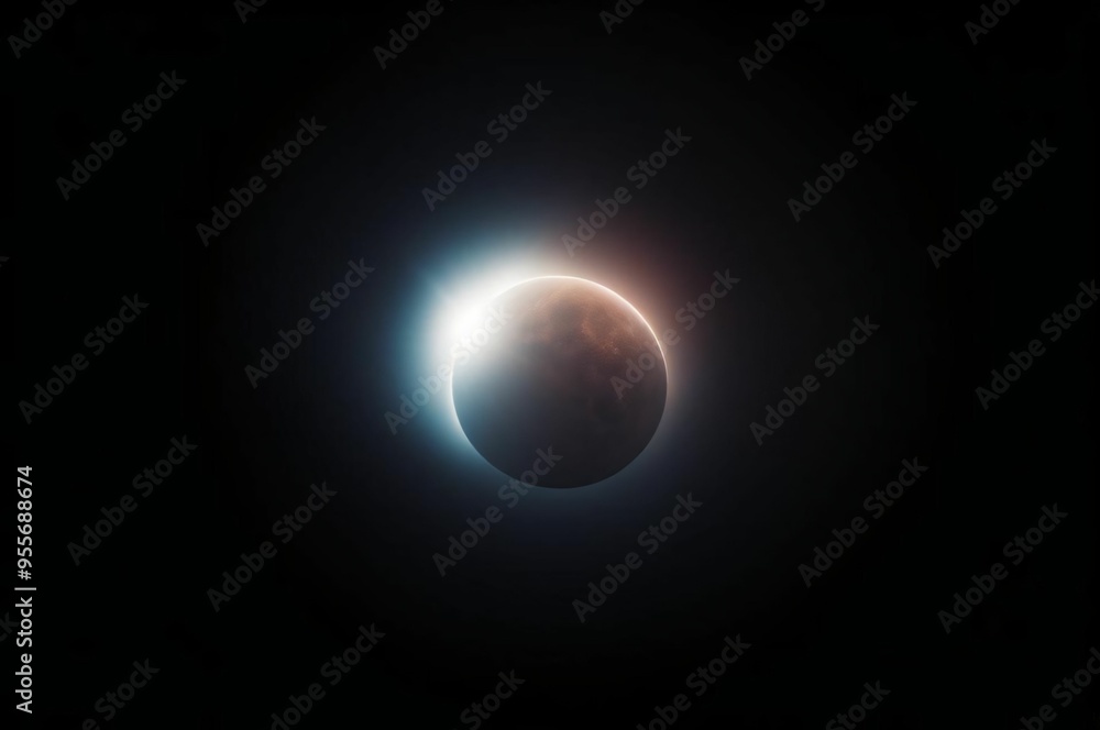 Sun and moon. Total solar eclipse Sun and moon. Total solar eclipse