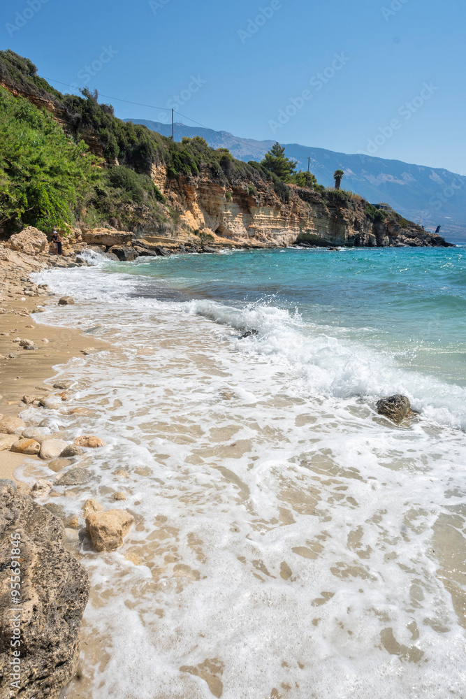 Amazing view of Pessada Beach, Cephalonia, Greece Amazing view of Pessada Beach, Cephalonia, Greece