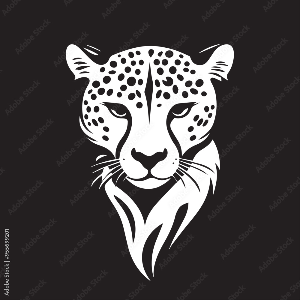 Cheetah in cartoon, doodle style . Image for t-shirt, web, mobile apps and ui. Isolated 2d vector illustration in logo, icon, sketch style, Eps 10, black and white. AI Generative Cheetah in cartoon, doodle style . Image for t-shirt, web, mobile apps and ui. Isolated 2d vector illustration in logo, icon, sketch style, Eps 10, black and white. AI Generative