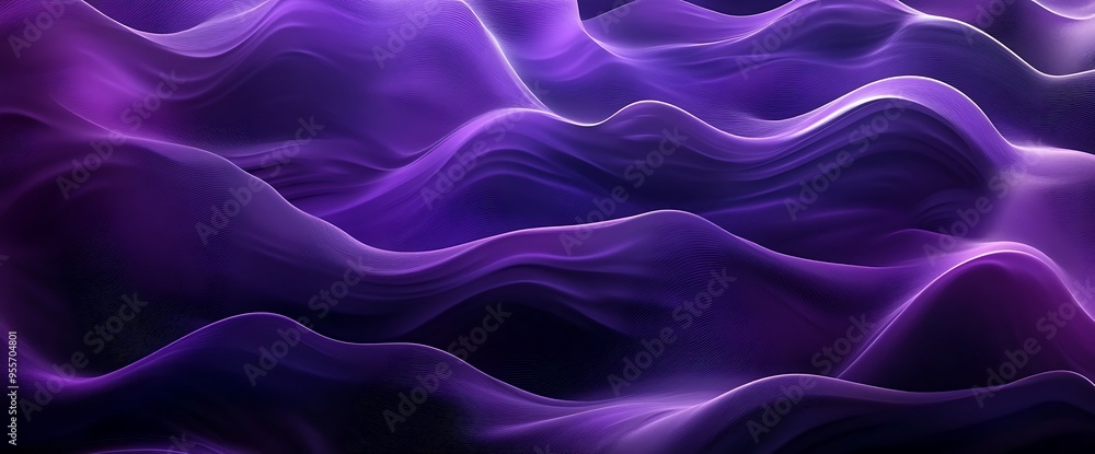 Abstract purple waves background. Abstract purple waves background.