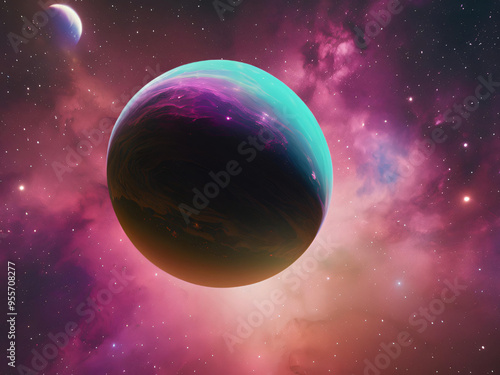 Orbital Odyssey: Journey to a Distant Planet