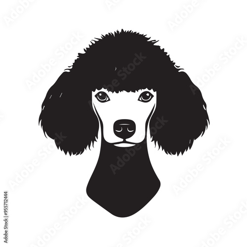 Chic Parisian in cartoon, doodle style . Image for t-shirt, web, mobile apps and ui. Isolated 2d vector illustration in logo, icon, sketch style, Eps 10, black and white. AI Generative