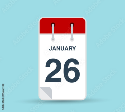 January 26 calendar leaf