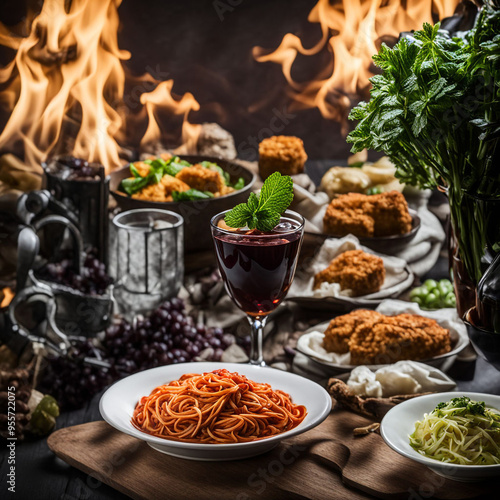 Food photography ideas with new style 