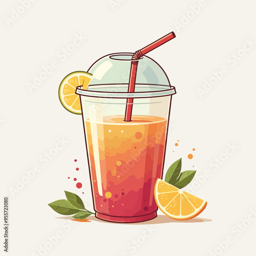 glass of lemonade