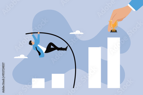 Photos Business growth and goal achievement