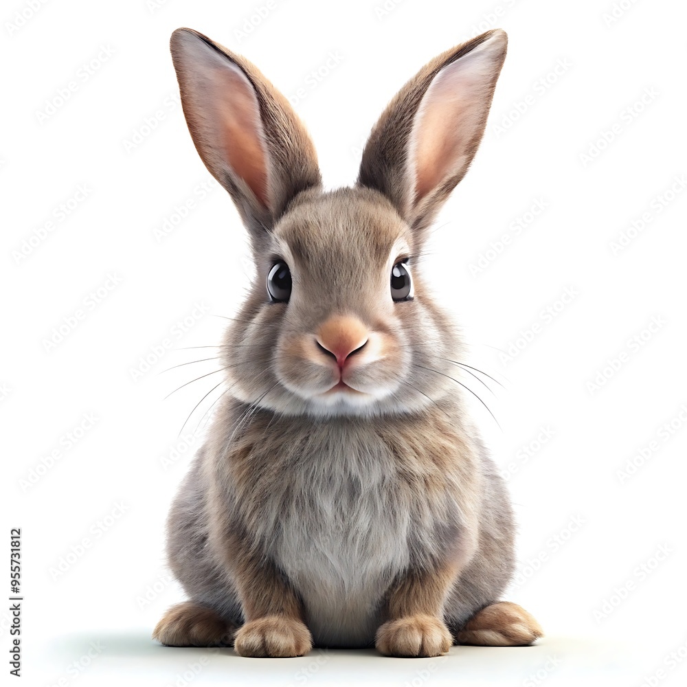 rabbit white background rabbit white background