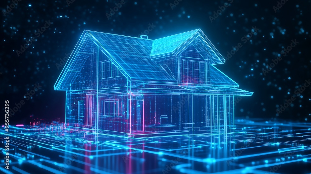 digital house hologram digital house hologram