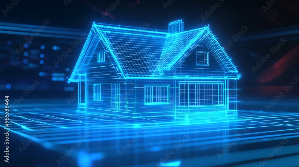 digital house hologram digital house hologram