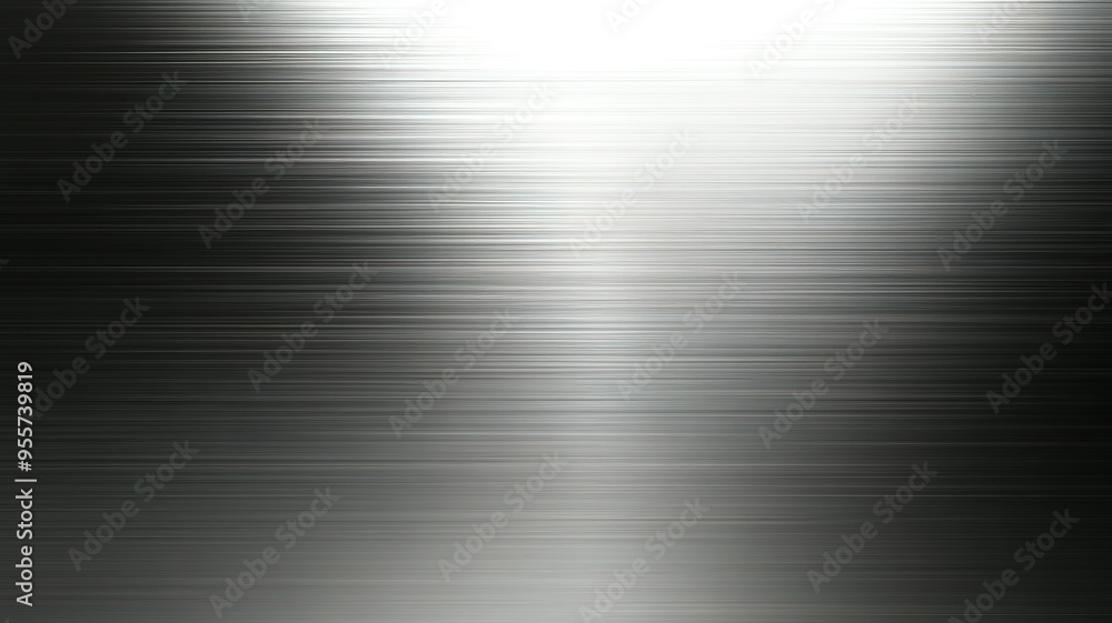 Abstract Metallic Surface with Horizontal Striations and Gradient Abstract Metallic Surface with Horizontal Striations and Gradient