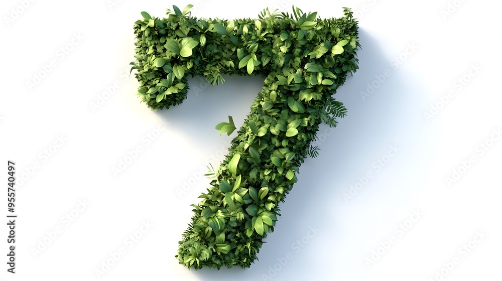 Photorealistic Number Photorealistic Number
