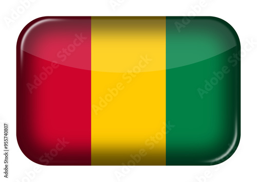 Free Download Guinea web icon rectangle button - GFXLoad