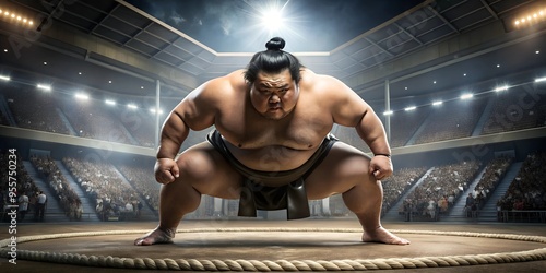 a japanese sumo fighter