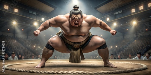 a japanese sumo fighter photo