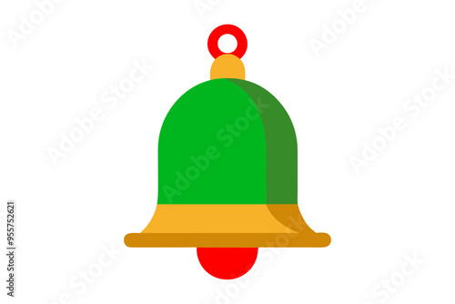 green plastic toy isolated