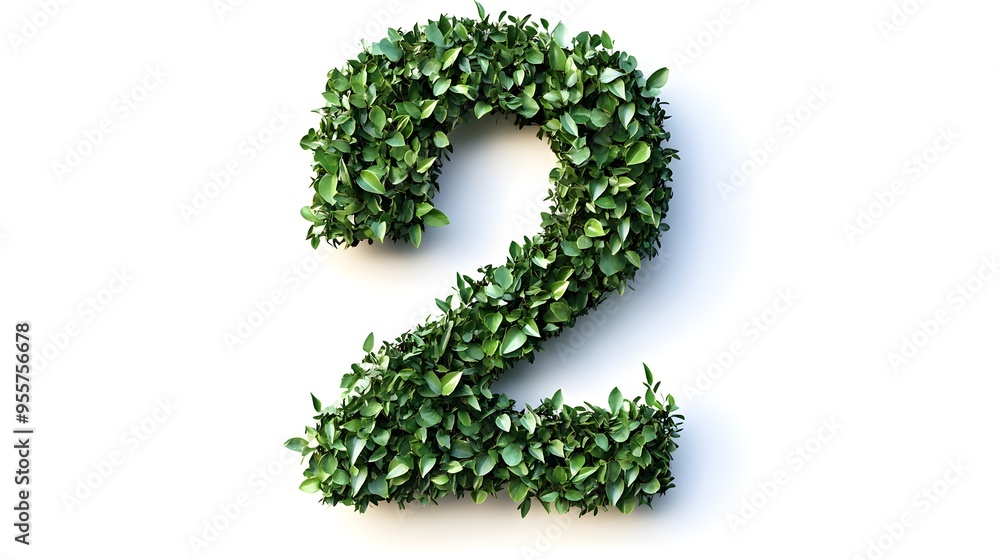 Photorealistic Number Photorealistic Number