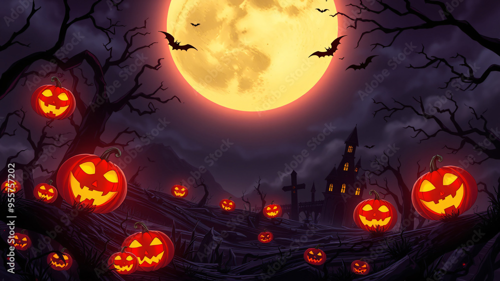 halloween background with pumpkin halloween background with pumpkin