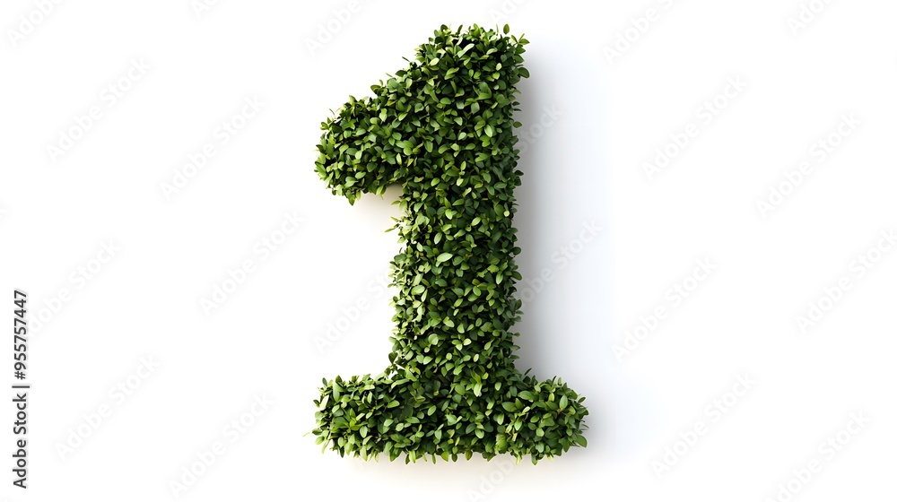 Photorealistic Number Photorealistic Number