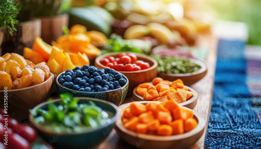 Health and wellness with yoga, meditation, and healthy eating, balanced style, sharp focus, bright lighting, vibrant colors Health and wellness with yoga, meditation, and healthy eating, balanced style, sharp focus, bright lighting, vibrant colors