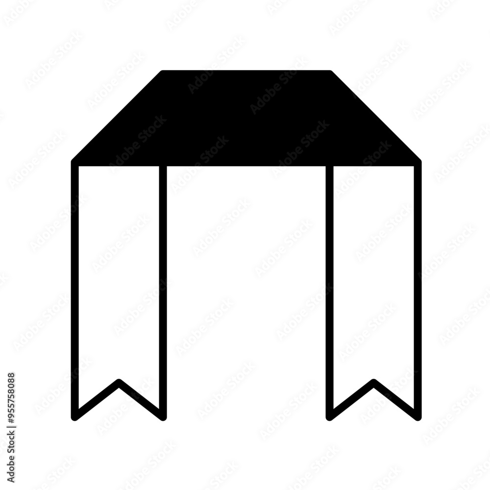 Ribbon Banner Decoration Ribbon Banner Decoration