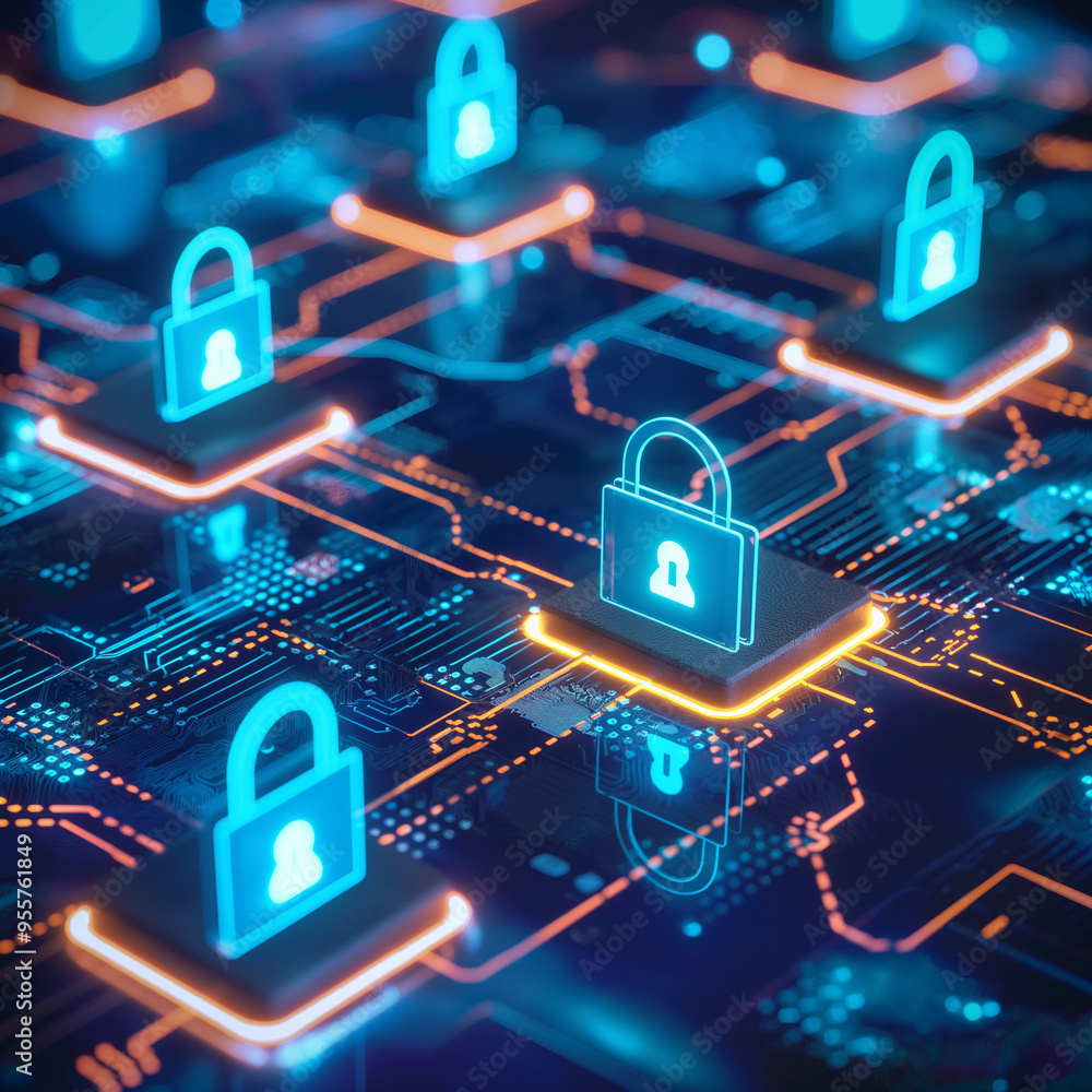 A CPU hardware lock, a cybersecurity measure, protects computer systems from cyber threats, ensuring privacy. Presented through captivating 3D ... See More
A CPU hardware lock, a cybersecurity measure, protects computer systems from cyber threats, ensuring privacy. Presented through captivating 3D ... See More