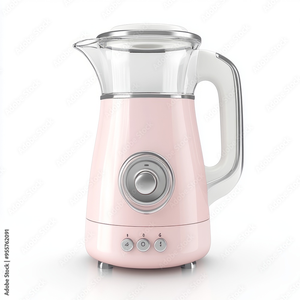 Cute Pastel Blender: Minimalist 3D Design for Playful Kitchen Decor Cute Pastel Blender: Minimalist 3D Design for Playful Kitchen Decor