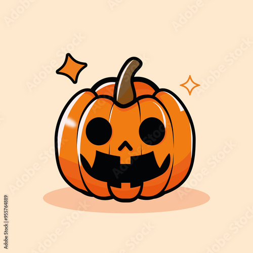 Halloween Adorable Calabaza 