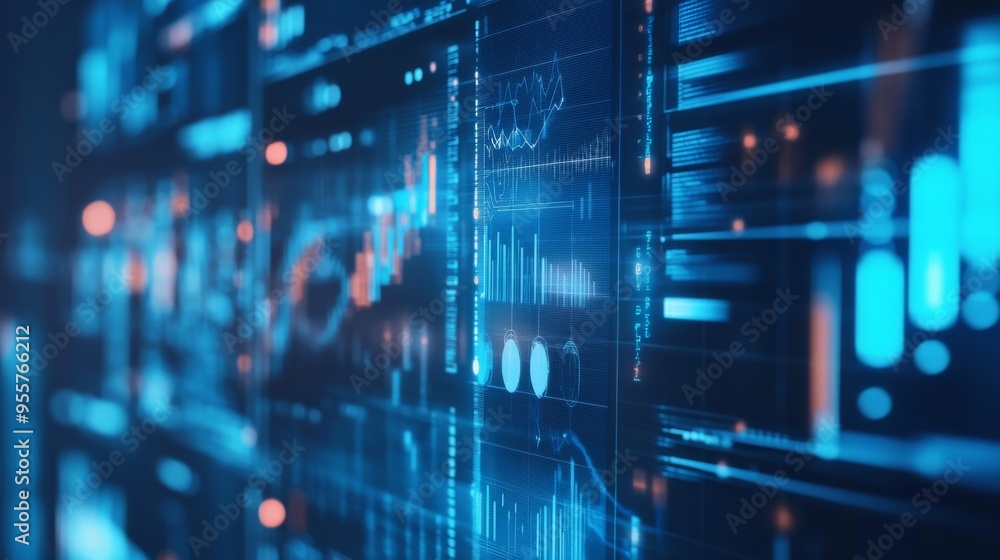 Abstract Digital Data Visualization Abstract Digital Data Visualization