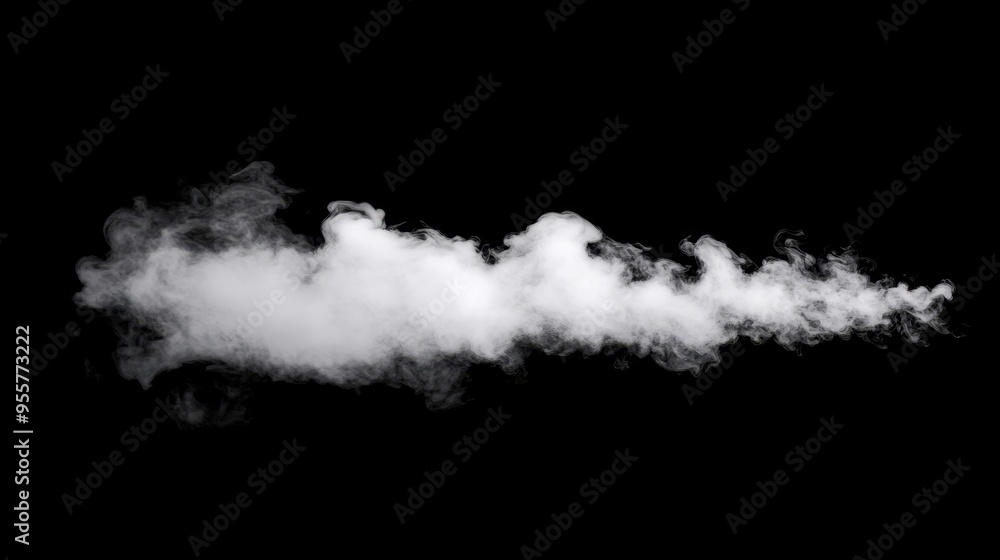 White smoke on black background. Fog texture White smoke on black background. Fog texture