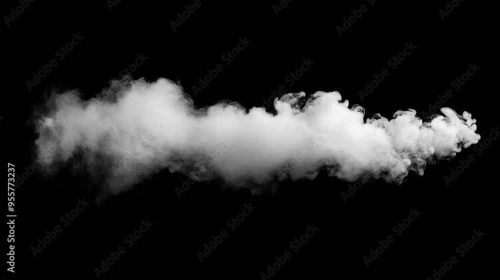 White smoke on black background. Fog texture White smoke on black background. Fog texture