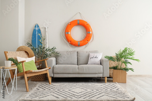 Comfortable sofa, armchair ...