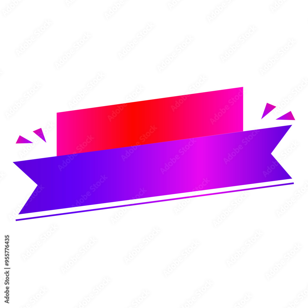 Origami sale banner label badge blank design template Origami sale banner label badge blank design template